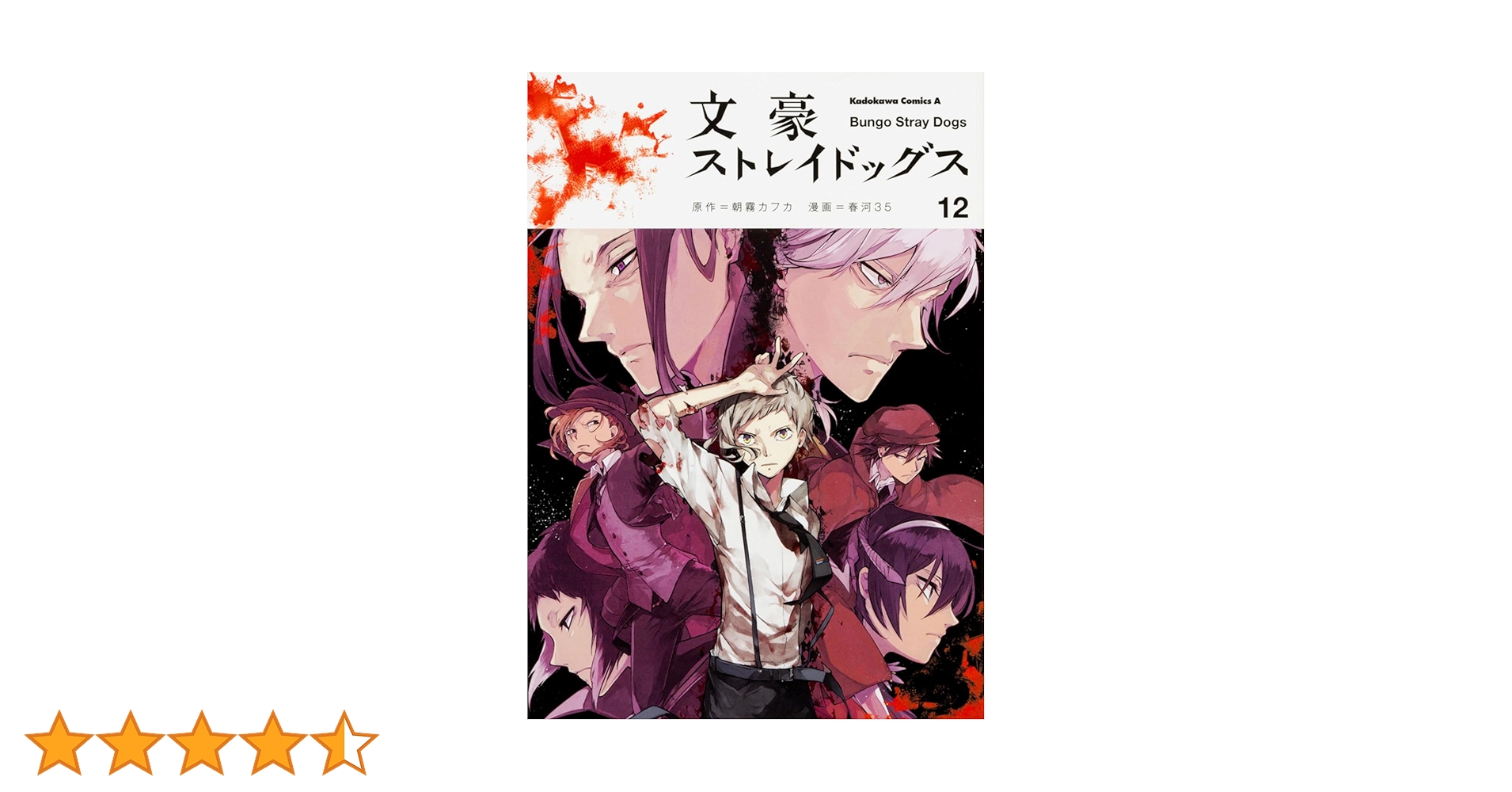 Amazon.co.jp: 文豪ストレイドッグス (12) (角川コミックス・エース